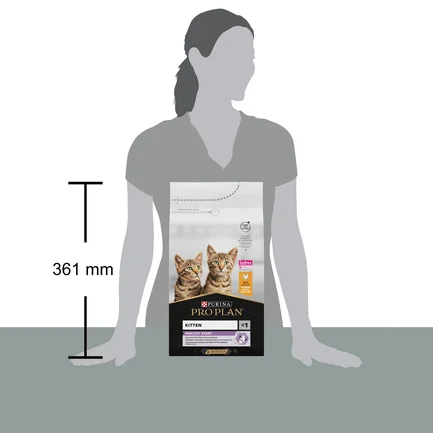 Сухий корм PRO PLAN Kitten <1 Healthy Start для кошенят з куркою 1,5 кг: додаткове фото 3