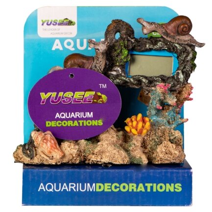 Декорація Yusee Aquarium Decor Thermometer з термометром LCD 14X6X11см (ys201030) — Фото 8