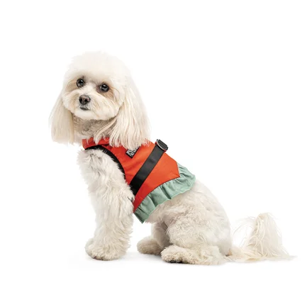Шлея Monika ТМ Pet Fashion для собак XS2 червона: додаткове фото 2