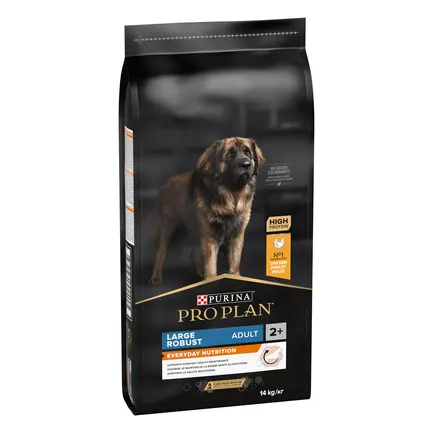 Сухий корм PRO PLAN Large Robust Adult 2+ Everyday Nutrion для дорослих собак великих порід масивної статури з куркою 14 кг: додаткове фото 3