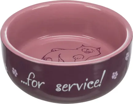 Миска Trixie Thanks for Service для котів, керамічна, 11 см, 300 мл: додаткове фото 3