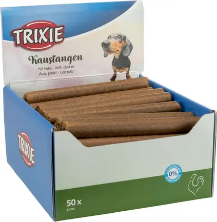 Паличка Trixie для чищення зубів собак, з куркою, 65 г, 50 шт