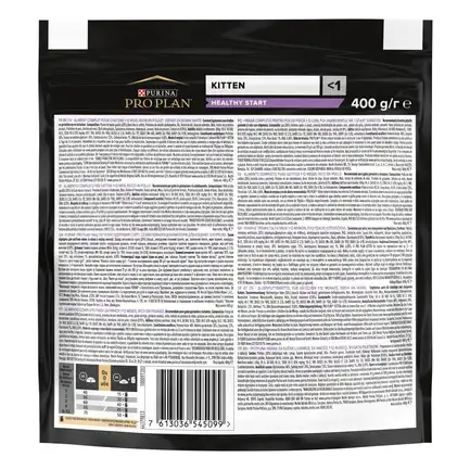 Сухий корм PRO PLAN Kitten <1 Healthy Start для кошенят з куркою 400 г: додаткове фото 2