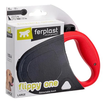 Ferplast Рулетка-Повідець зі стрічкою, червона: додаткове фото 8