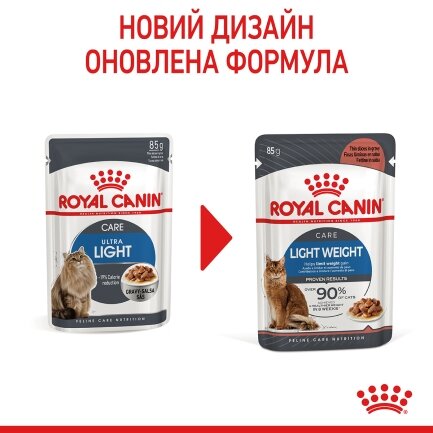 Вологий корм Royal Canin WET LIGHT WEIGHT CIG для котів всіх порід 85 г — Фото 2