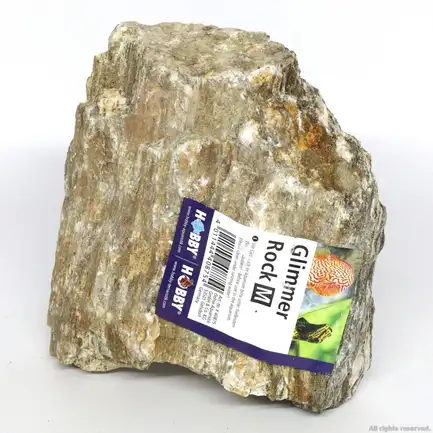 Декоративний природній камінь Hobby Glimmer Rock M 1-2кг (40875): додаткове фото 8