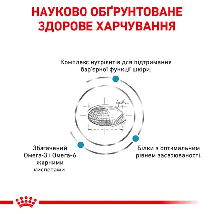 Дієтичний сухий корм Royal Canin SKIN CARE DOG для собак 2 кг: додаткове фото 3