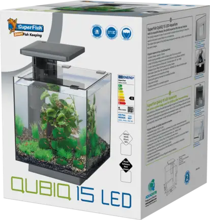 Акваріумний набір SuperFish QubiQ 15 LED Black (A4050809): додаткове фото 3