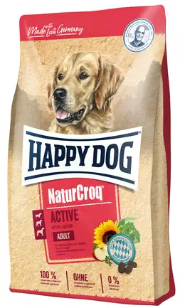 Сухий корм Happy Dog Naturcroq Active для собак з підвищенною потребою в енергії, 15 кг,60530