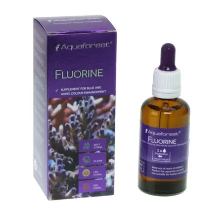Фтор (F) для морського акваріума Aquaforest Fluorine 10мл (732055): додаткове фото 2
