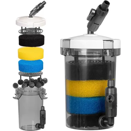 Зовнішній префільтр для акваріума Kruger Meier FlowPure Pro 2700 (16/22 мм) — 2.7 л: додаткове фото 7