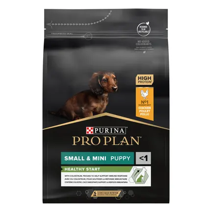 Сухий корм PRO PLAN Small & Mini Puppy <1 Healthy Start для цуценят дрібних порід з куркою 3 кг: додаткове фото 6