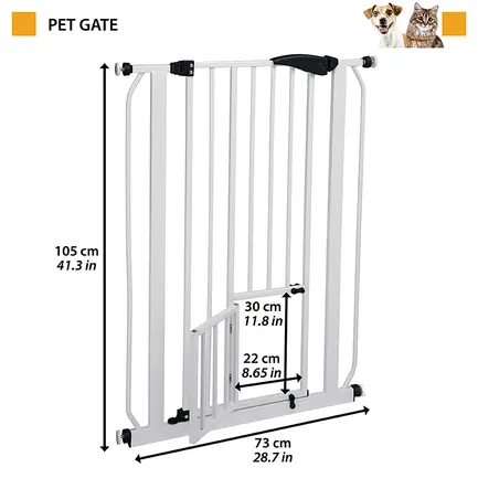 Ferplast PET GATE Дверцята-перегородка міжкімнатні: додаткове фото 2