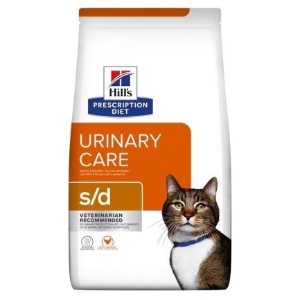 Hill’s Prescription Diet s/d Сухий корм для котів для догляду за сечовидільною системою, з куркою, 3 кг