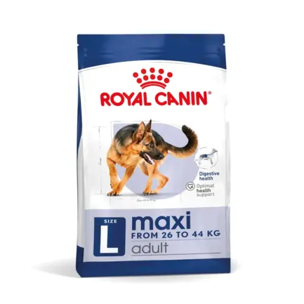 Сухий корм Royal Canin MAXI ADULT для дорослих собак великих порід 12кг+3 кг