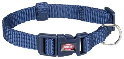 Нашийник Trixie Premium для собак, нейлон, XXS–XS: 15–25 см/10 мм, індиго