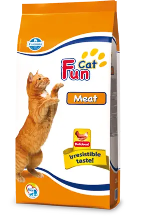 Сухий корм Farmina FUN CAT MEAT для дорослих кішок з куркою 2 кг