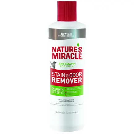 Засіб 8in1 NM Dog Stain&Odor Remover Pour для собак, усунення плям та запахів, 473 мл