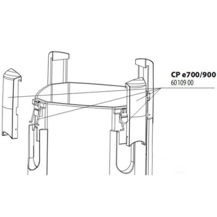 Запасна частина JBL ЗАЖИМ для корпусу JBL CRISTAL PROFI e 700/900