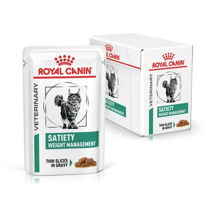 Дієтичний вологий корм Royal Canin SATIETY WEIGHT MANAGEMENT CAT для котів 85 г: додаткове фото 2