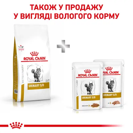 Дієтичний сухий корм Royal Canin URINARY S/O CAT для котів 0,4 кг: додаткове фото 6