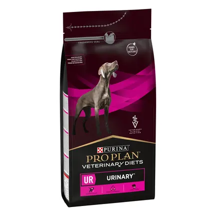 Сухий дієтичний корм PRO PLAN VETERINARY DIETS UR Urinary для дорослих собак для розчинення та зниження утворення струвітних каменів 1,5 кг: додаткове фото 2