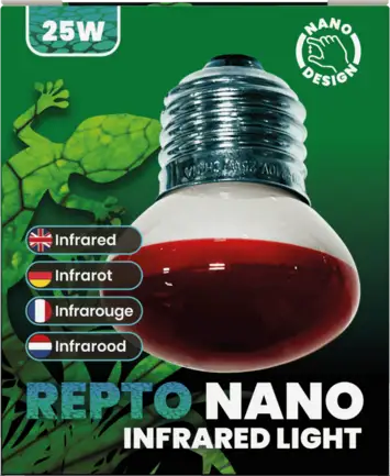 REPTO NANO INFRARED LIGHT 25 WATT (R3100081) інфрачервона нано лампа для рептилій: додаткове фото 3