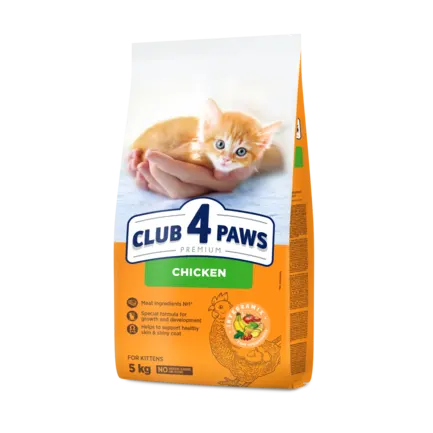 C4Р Premium сухий курка кошенята 5,0 кг