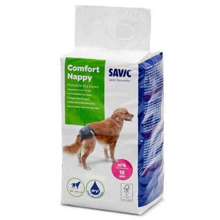 Savic Comfort Nappy САВІК КОМФОРТ НАППІ підгузки для собак T4