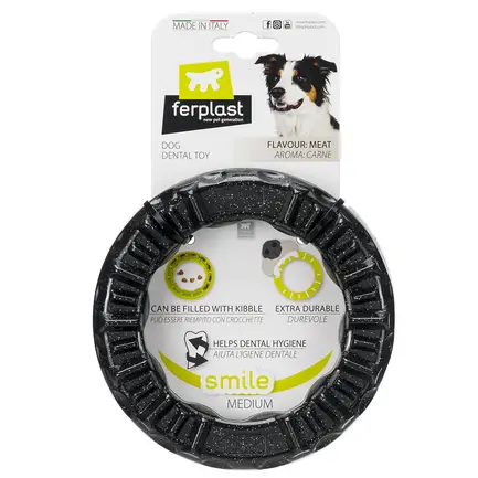 Ferplast SMILE M BLACK DOG RING: додаткове фото 8