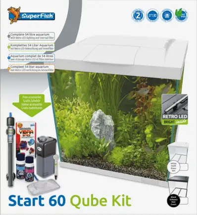 Акваріумний комплект - SF START QUBE 60 KIT WHITE (A4052365): додаткове фото 3