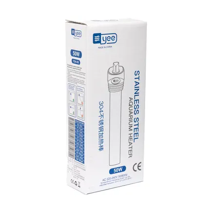 Обігрівач для акваріума Yee YSH-50 металевий 19 см, 50 Вт: додаткове фото 2