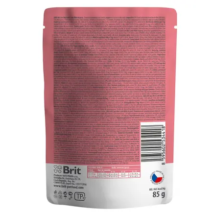 Вологий корм Brit Care Mini для цуценят, з філе ягняти в соусі, 85 г: додаткове фото 3
