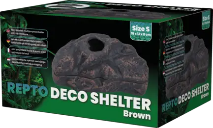 Декорація для акваріума REPTO DECO SHELTER BROWN S (R5100300): додаткове фото 4