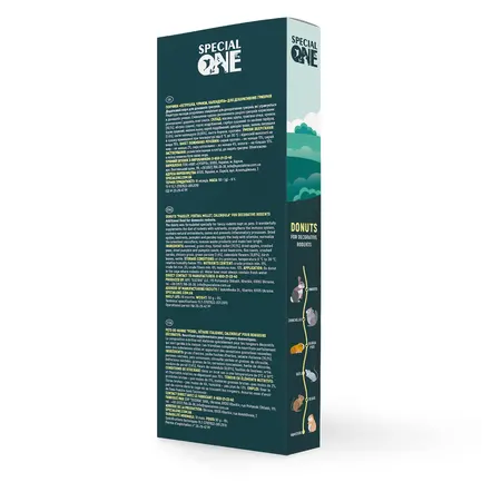 Пончики Speciаl One «Петрушка, чумиза, календула» для декоративних гризунів, 50 г: додаткове фото 3