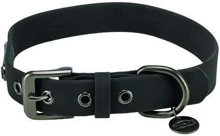 Нашийник Trixie CityStyle для собак ПВХ XS–S 25–32 см 20 мм чорний