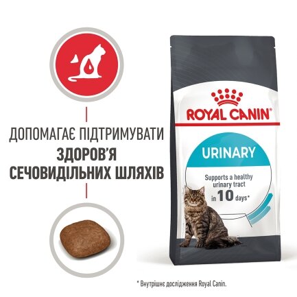 Сухий корм Royal Canin URINARY CARE для котів всіх порід 8кг +2 кг — Фото 2