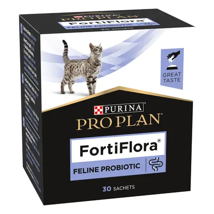 Пробіотик PRO PLAN FortiFlora для дорослих котів та кошенят для підтримання нормальної міклофлори шлунково-кишкового тракту 7х1 г: додаткове фото 2