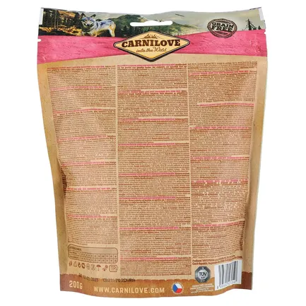 Ласощі Carnilove Dog Crunchy Snack для собак, ягня та журавлина, 200 г: додаткове фото 2
