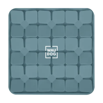 Килимок для пошуку корму WAUDOG Silicone, 205х205х17 мм, сірий: додаткове фото 3
