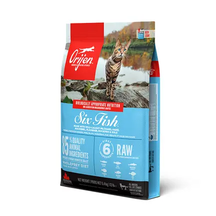 ORIJEN 6 FISH CAT&KITTEN 5.4KG: додаткове фото 2
