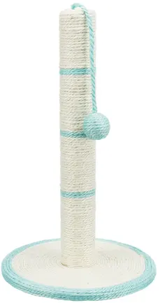 Дряпка Trixie з іграшкою на мотузці для котів стовпчик, 31х50 см (сизаль): додаткове фото 4