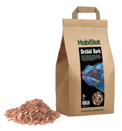 HABISTAT ORCHID BARK SUBSTRATE FINE 5 LITRES (R4100070) субстрат для тераріума