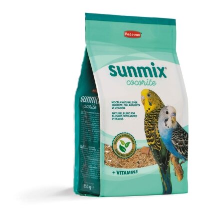 SunMix cocorite 850g/Корм для хвилястих папуг Падован СанМікс Кокоріте 850г