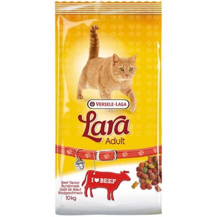 Lara Adult Beef flavour ЛАРА ЯЛОВИЧИНА сухий преміум корм для котів 10 кг