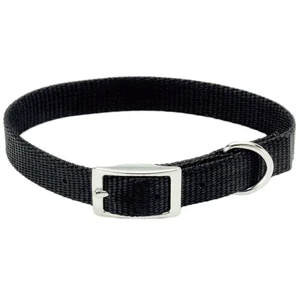 Coastal Nylon Web КОСТАЛ НАЙЛОН ВЕБ нашийник для собак, 1х25см Чорний