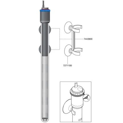 Нагрівач для акваріуму Eheim thermocontrol 50W (3612010) — Фото 7