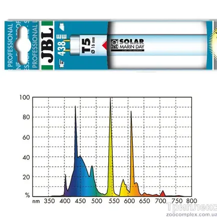Лампа JBL Solar Marin Day T5 Акваріумна 39 Вт, 85 см