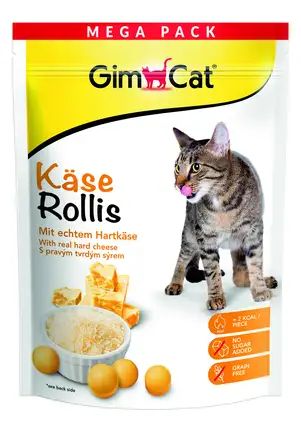 Вітамінізовані таблетки для котів GimCat Kase Rollis сирні кульки, пауч, 425 г: додаткове фото 3