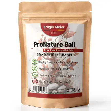 Поживні кульки Kruger Meier ProNature Ball 15 для акваріумних і тераріумних рослин: додаткове фото 6